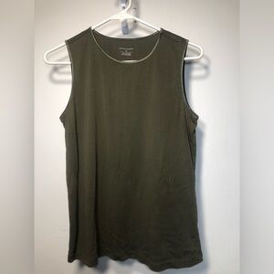 Green Sleeveless Top